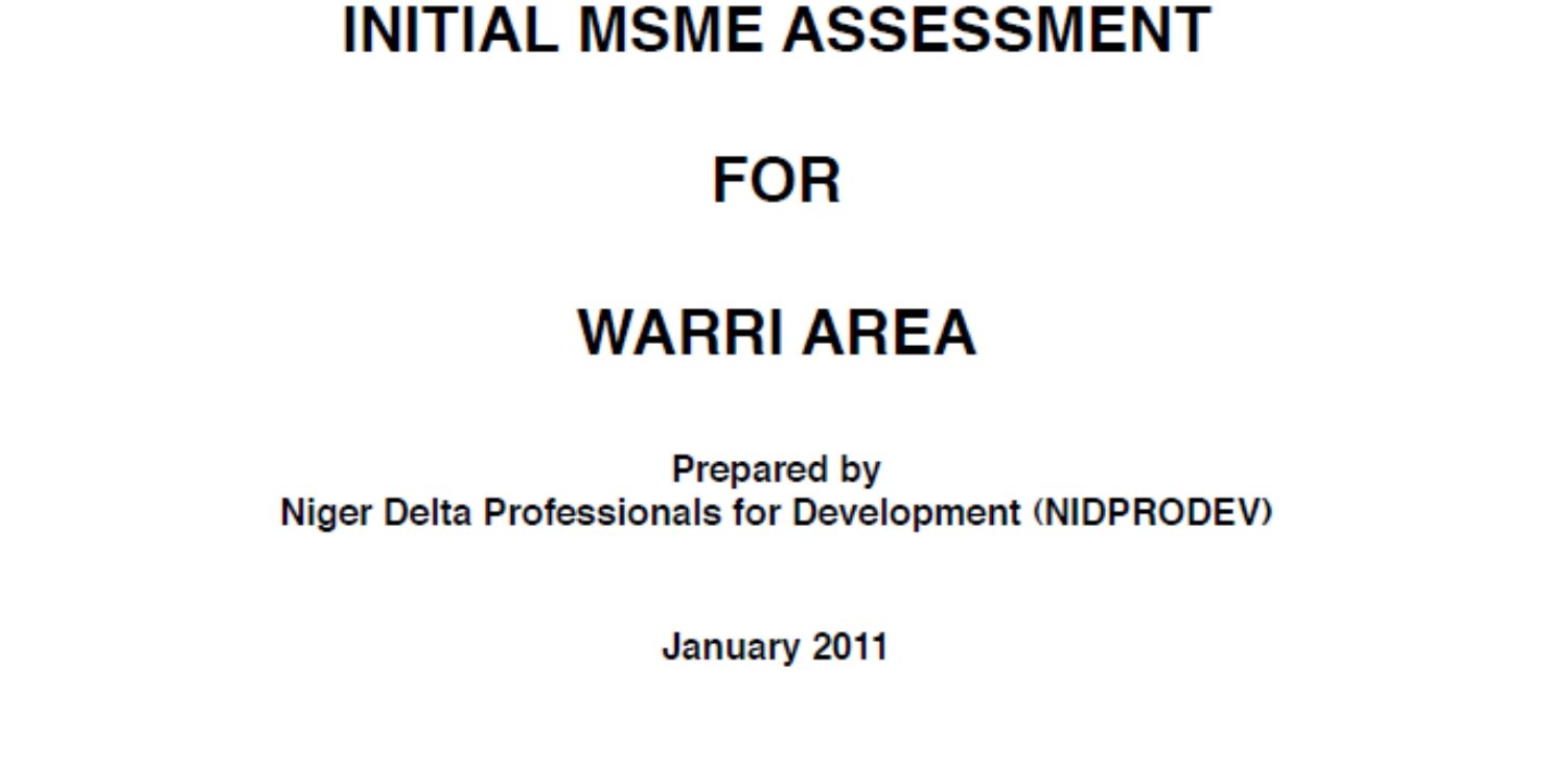 MSME Warri