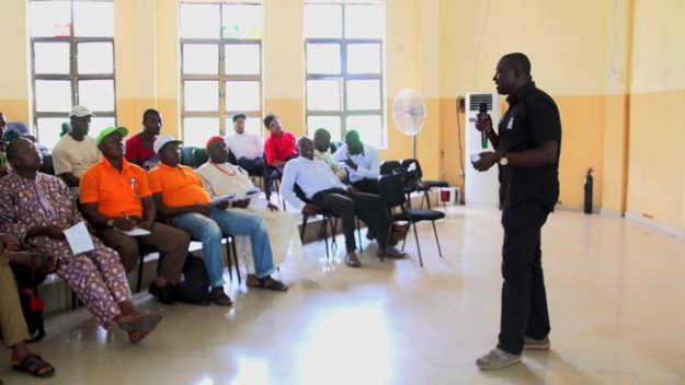 Ikechukwu Umeaku speaks about the Motorized Adjustable Harvester (MAH).