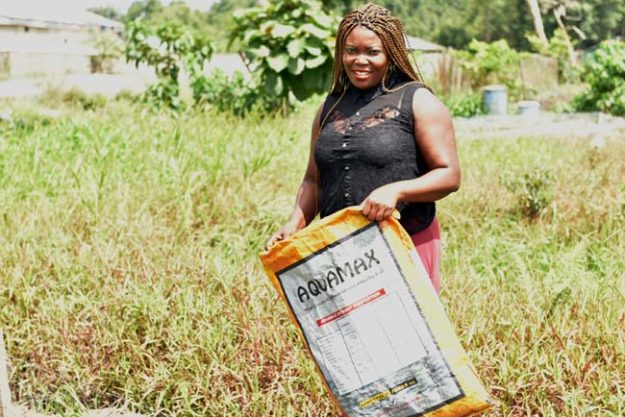 Akamune Ogheneobukome Rhoda adopted aquaculture best practices to increase catfish yield and grow her aquaculture business.