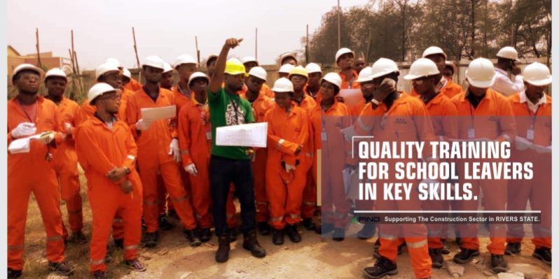 Quality Training For School Leavers In Key Skills Supporting The Construction Sector In Rivers State.
